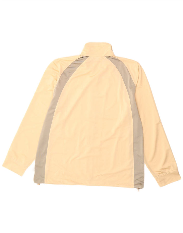 Giacca da tuta da donna Diadora UK 18 XL Poliestere color block beige