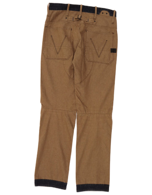 Pantaloni cargo affusolati da uomo G-Star W30 L32 Lino beige