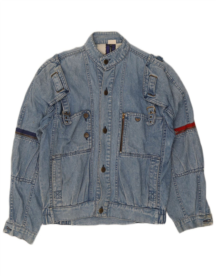 Giacca di jeans da uomo POP 84 UK 36 piccola blu