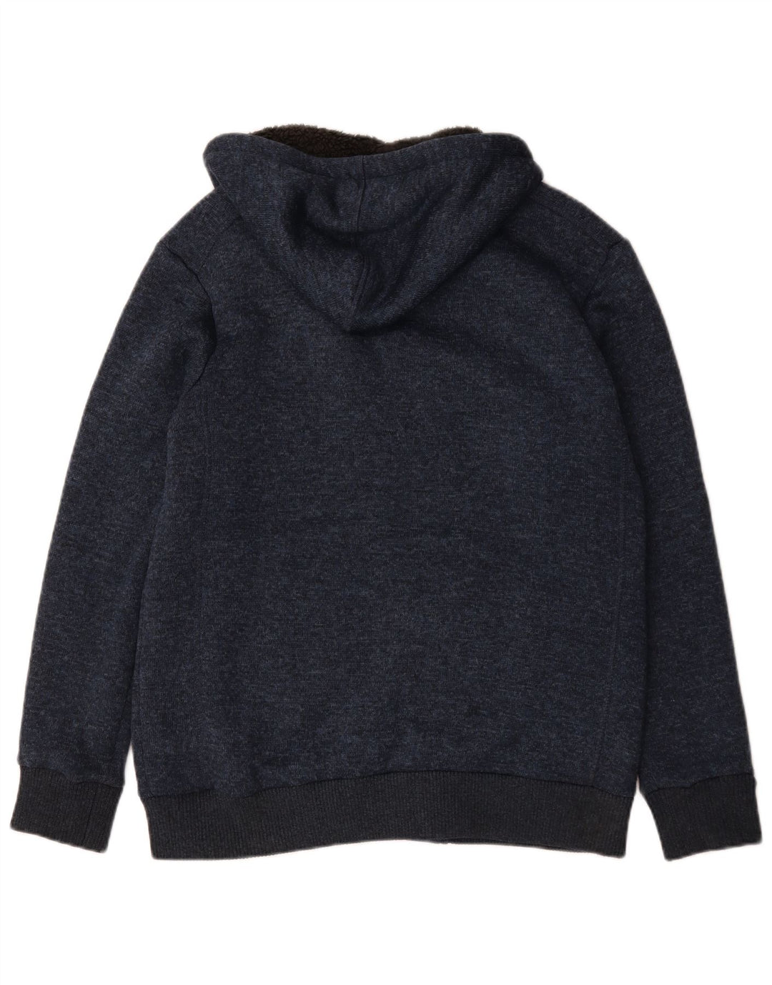 Giubbotto bomber lavorato a maglia da uomo Mountain Warehouse UK 40 grande blu navy screziato