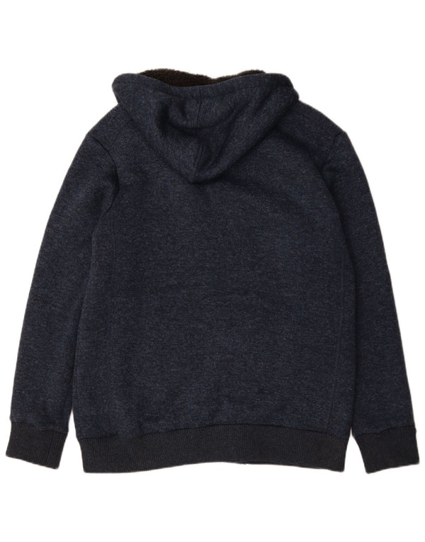 Giubbotto bomber lavorato a maglia da uomo Mountain Warehouse UK 40 grande blu navy screziato