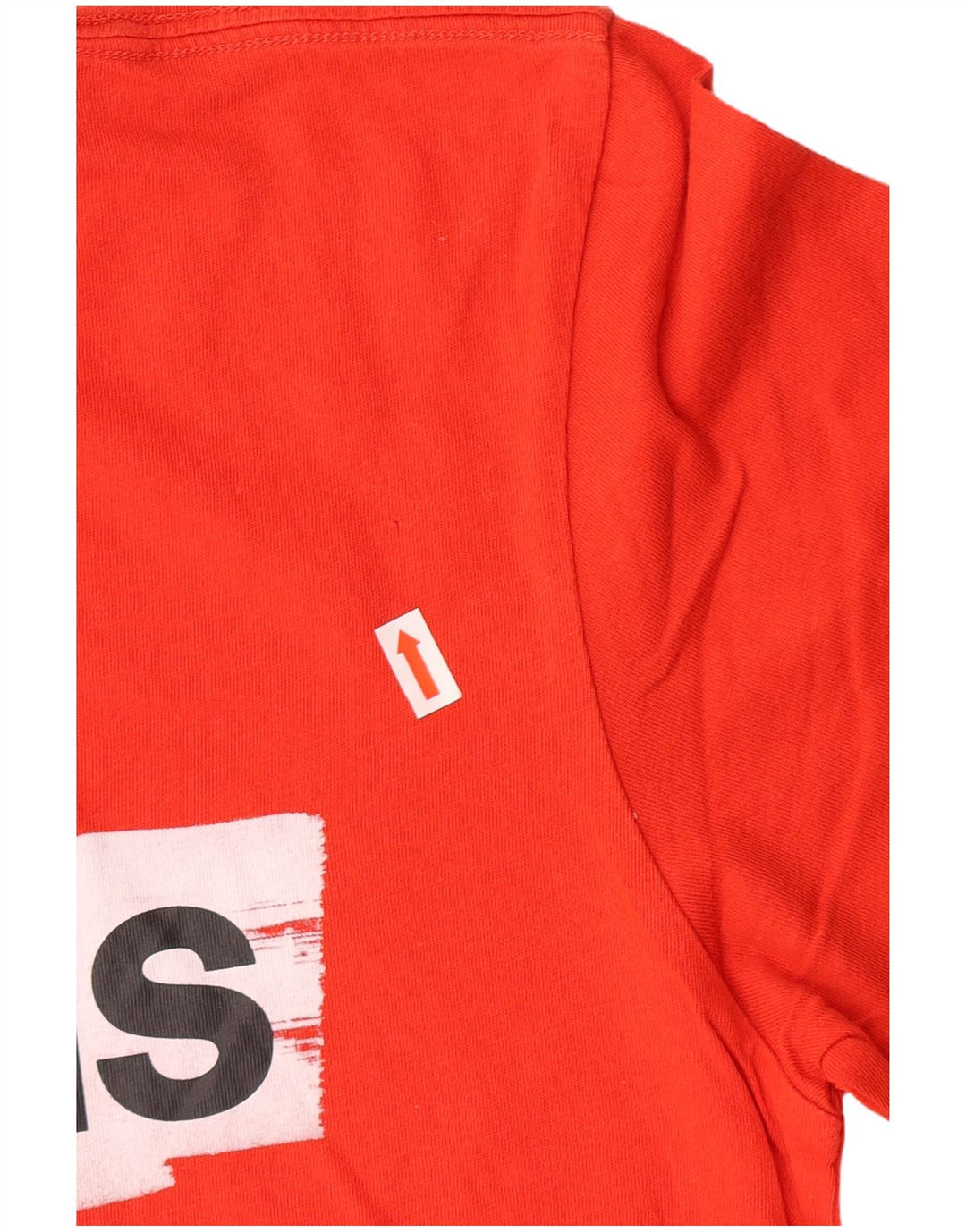 T-shirt grafica da uomo ADIDAS Top piccola rossa in cotone