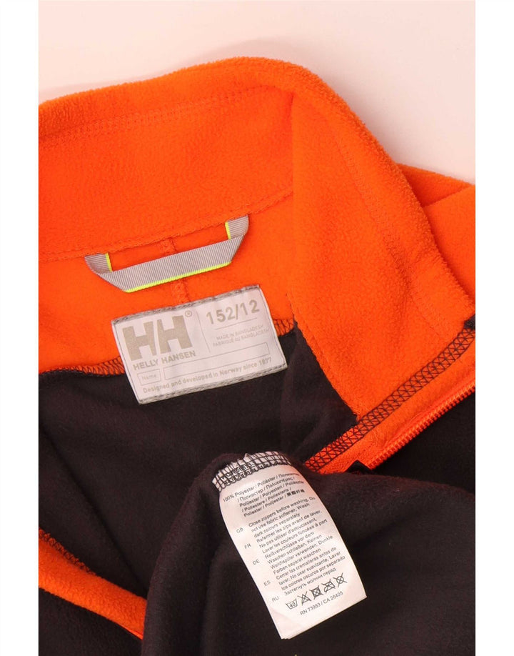 Giacca in pile da ragazzo Helly Hansen 11-12 anni Poliestere color block nero
