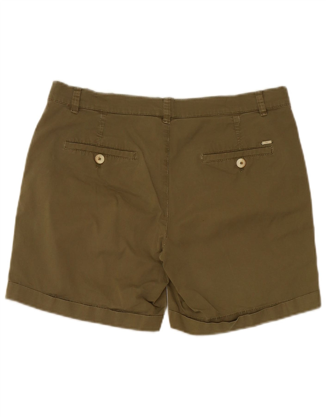 Pantaloncini chino da donna Massimo Dutti EU 38 piccoli W28 kaki