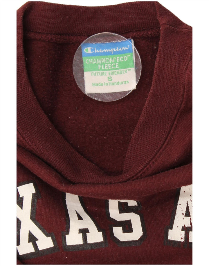 Felpa oversize da donna CHAMPION, maglione UK 10 piccolo marrone