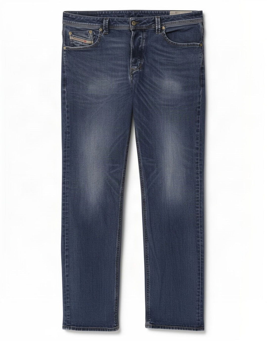 Jeans dritti da uomo Diesel W38 L34 cotone blu