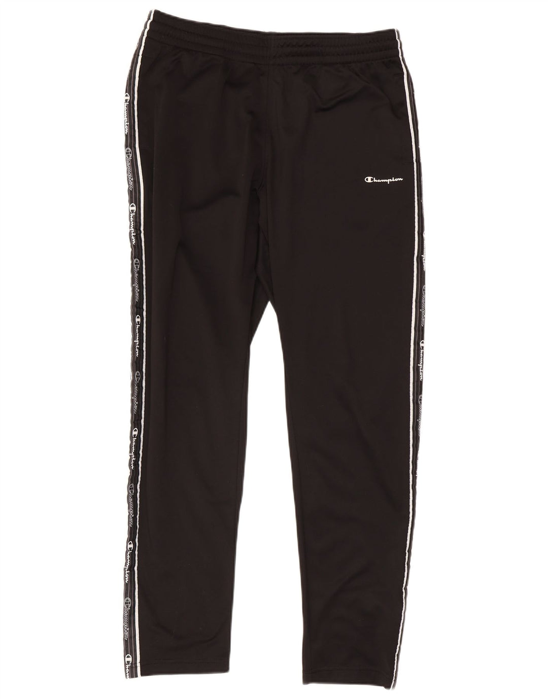 Pantaloni da tuta grafici da uomo Champion XL poliestere nero