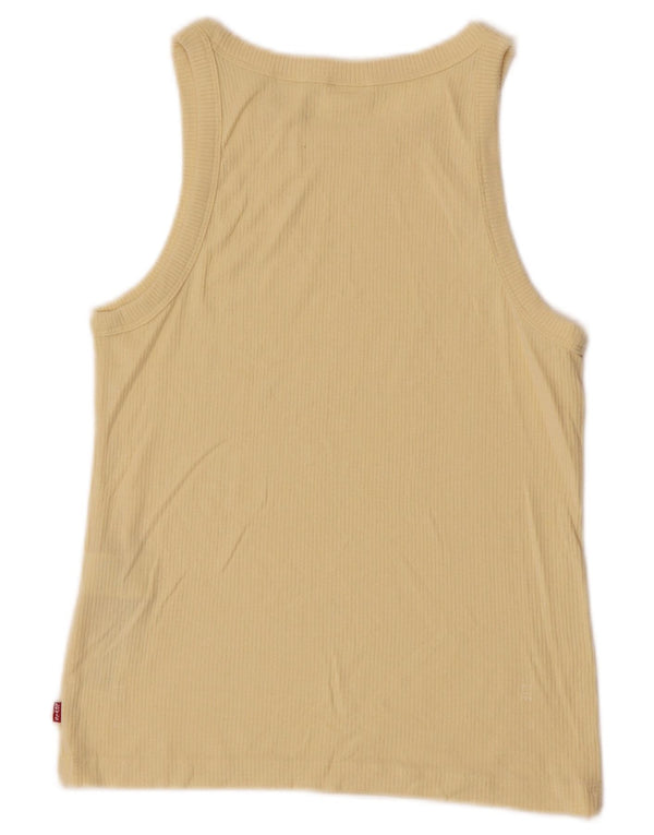 Canotta da donna Levi's UK 12 Medio Giallo Modal