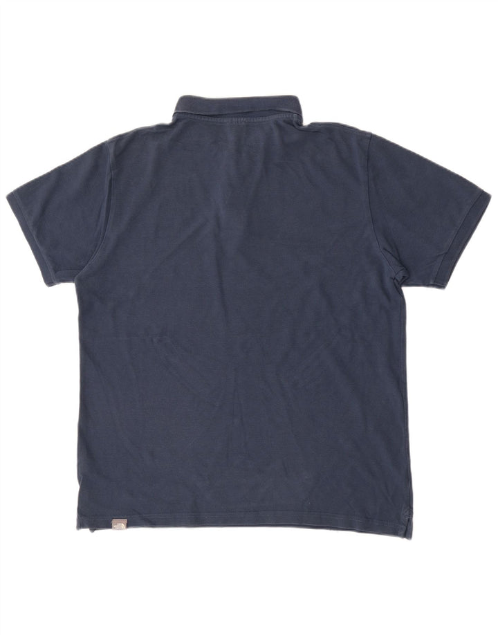 Polo da uomo The North Face medio blu navy