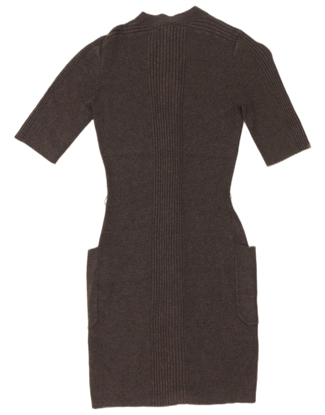 Abito aderente in maglia da donna Guess UK 14 Viscosa grigio medio