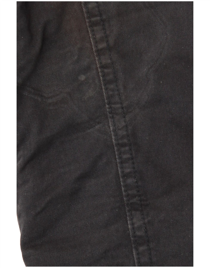 Giacca utility da uomo Hollister UK 40 Large in cotone nero