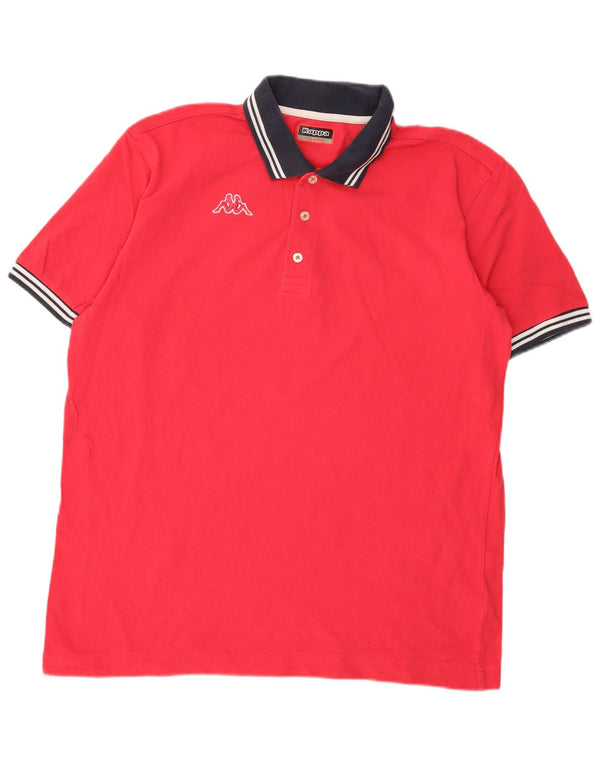 Polo Kappa Uomo 2XL Cotone Rosa