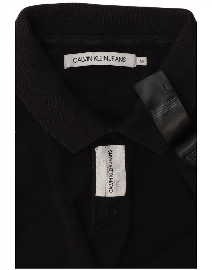 Polo da uomo Calvin Klein Jeans in cotone blu navy medio