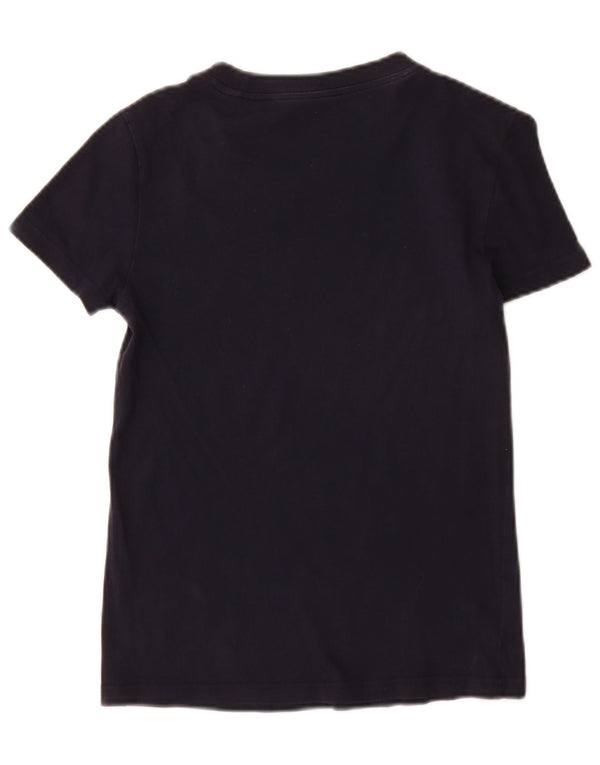 Maglietta grafica da donna Adidas Top UK 6 XS Blu navy