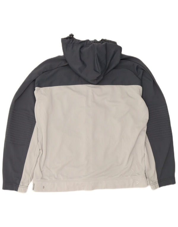 Giacca sportiva da uomo con cappuccio Champion Small Grey Colourblock Sports