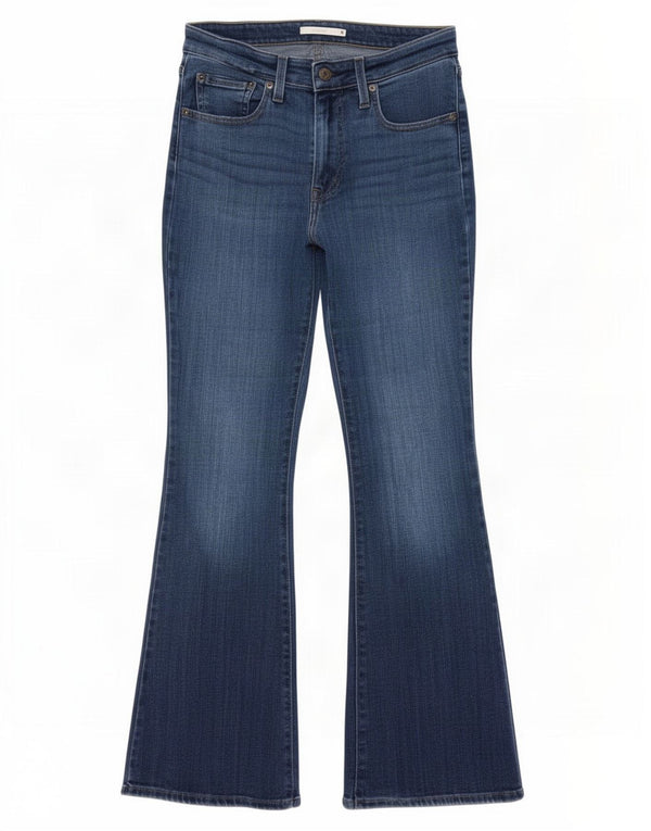Jeans svasati a vita alta 726 da donna Levi's W31 L32 cotone blu