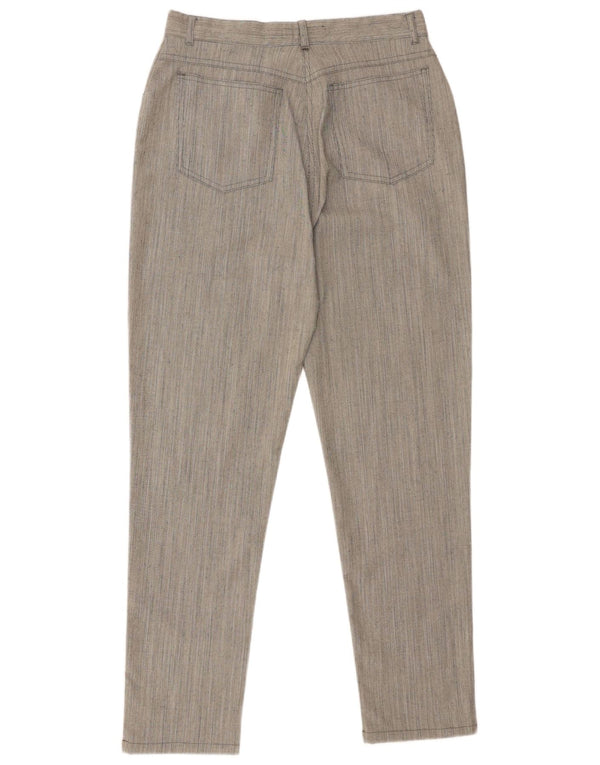 Pantaloni casual affusolati da donna Penny Black UK 16 Large W28 L29 a righe grigie