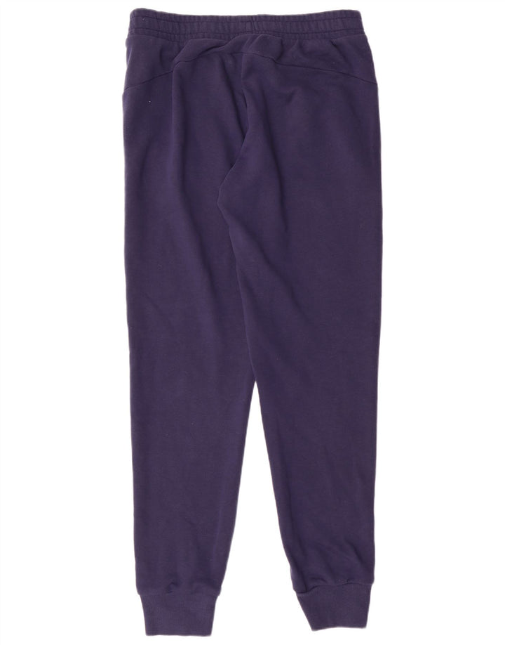 Pantaloni da tuta da donna PUMA Joggers UK 14 Medium Blu Navy Cotone