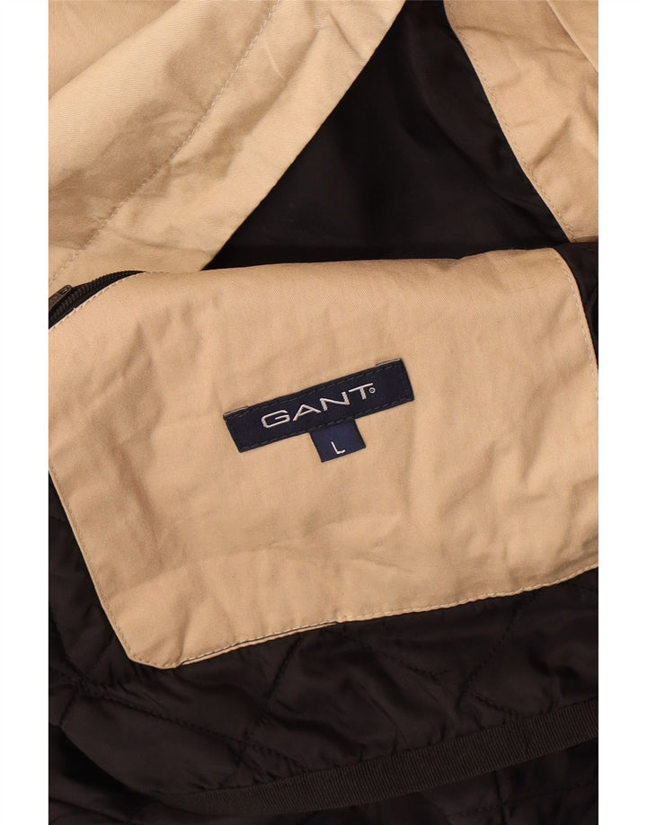 Cappotto da uomo Gant UK 40 Large Beige Colourblock