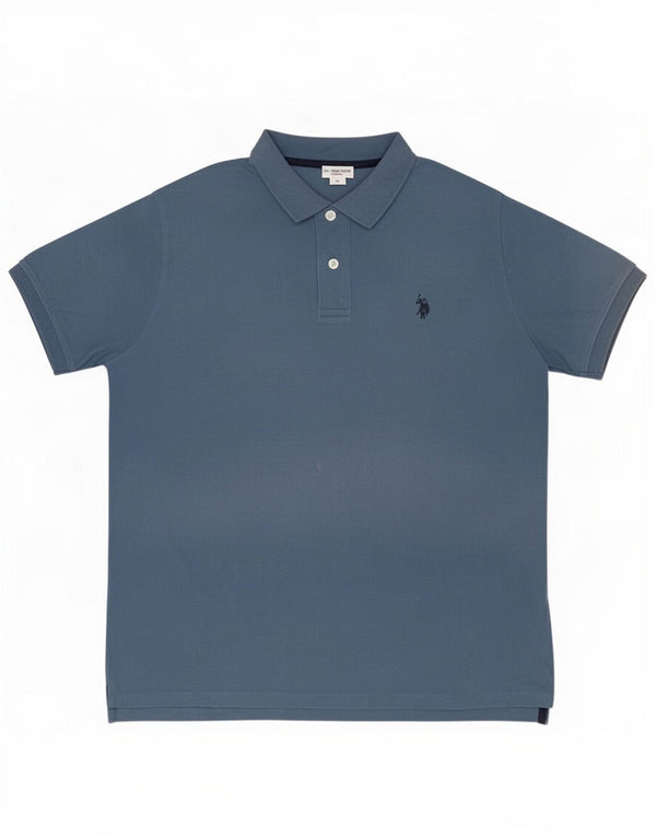 U.S. Polo Assn. Mens Polo Shirt XL Blue Cotton