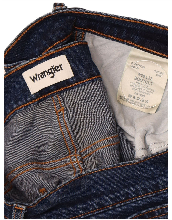 Jeans Bootcut da uomo Wrangler W38 L32 in cotone blu