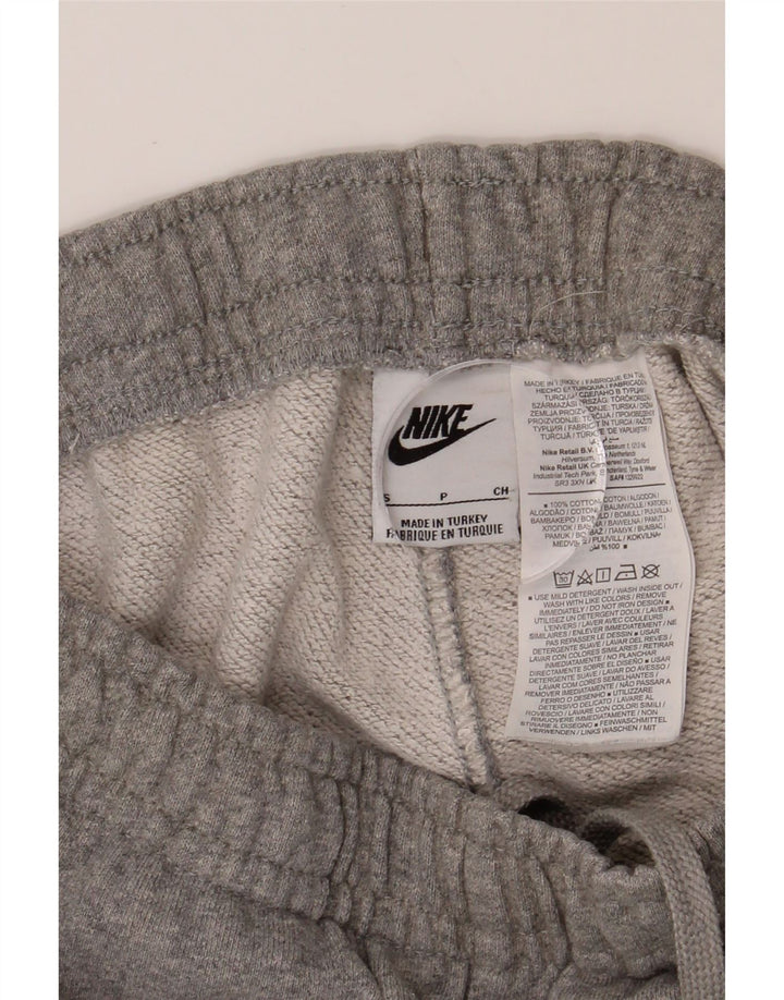 NIKE Mens Graphic Tracksuit Trousers Joggers Small  Grey Cotton Vintage Nike and Second-Hand Nike from Messina Hembry 