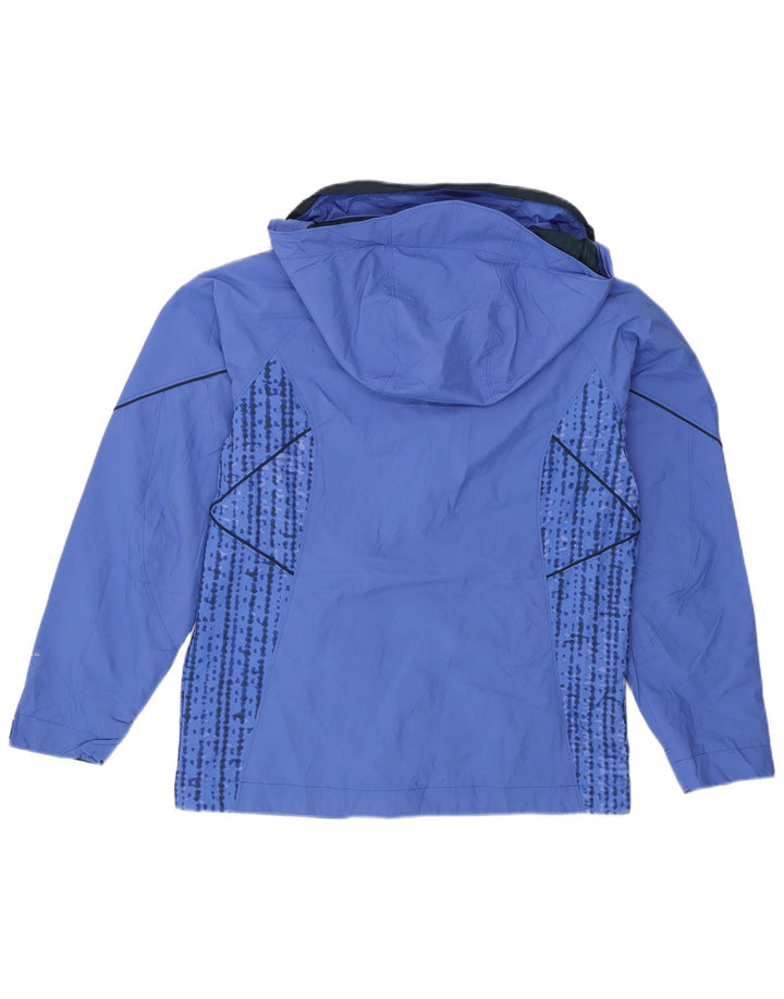 Giacca impermeabile Columbia Girls Interchange con cappuccio 14-15 anni Blu