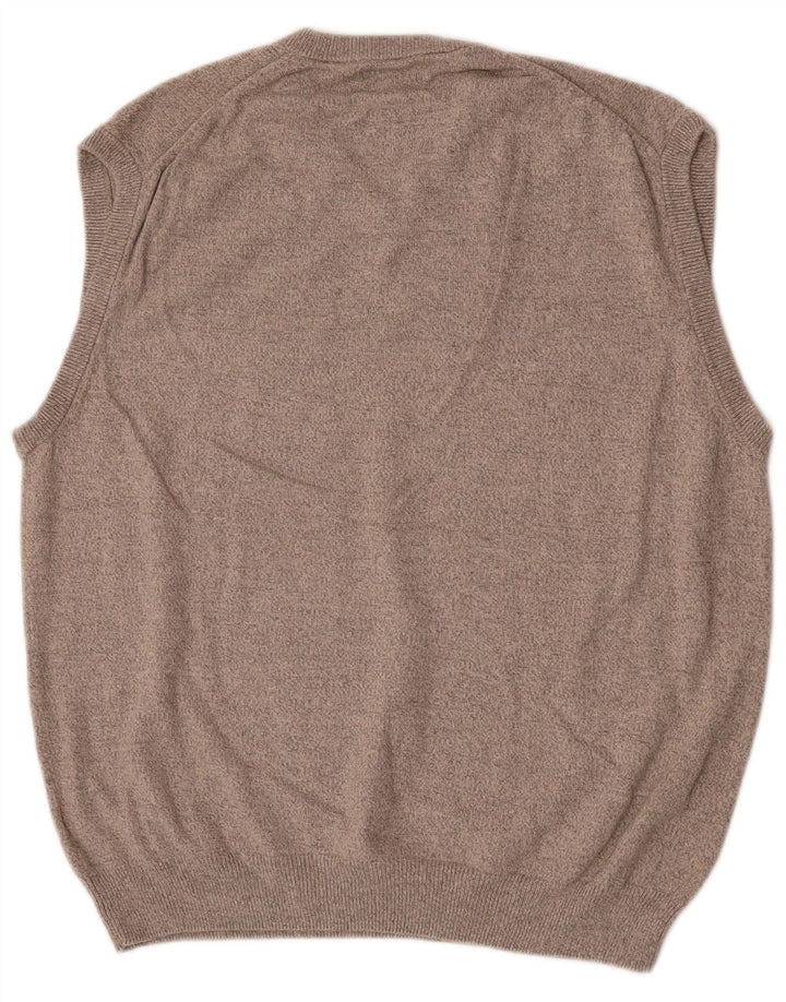 Canotta da uomo Marks & Spencer XL in cotone marrone