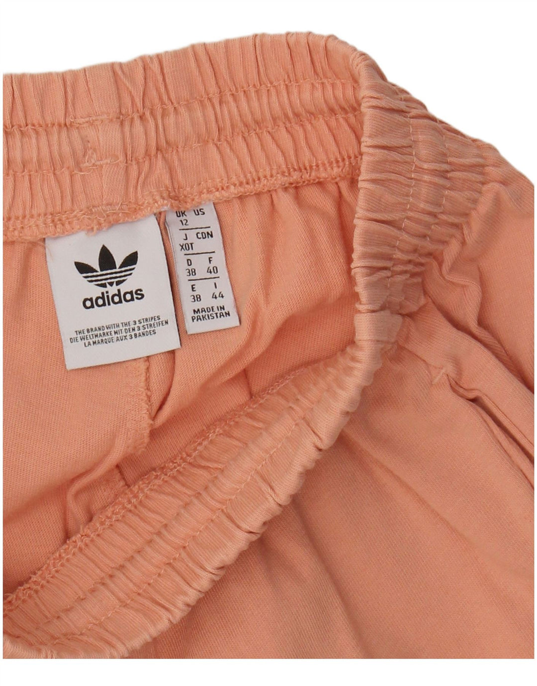 Pantaloncini sportivi ADIDAS da donna UK 12 cotone rosa medio