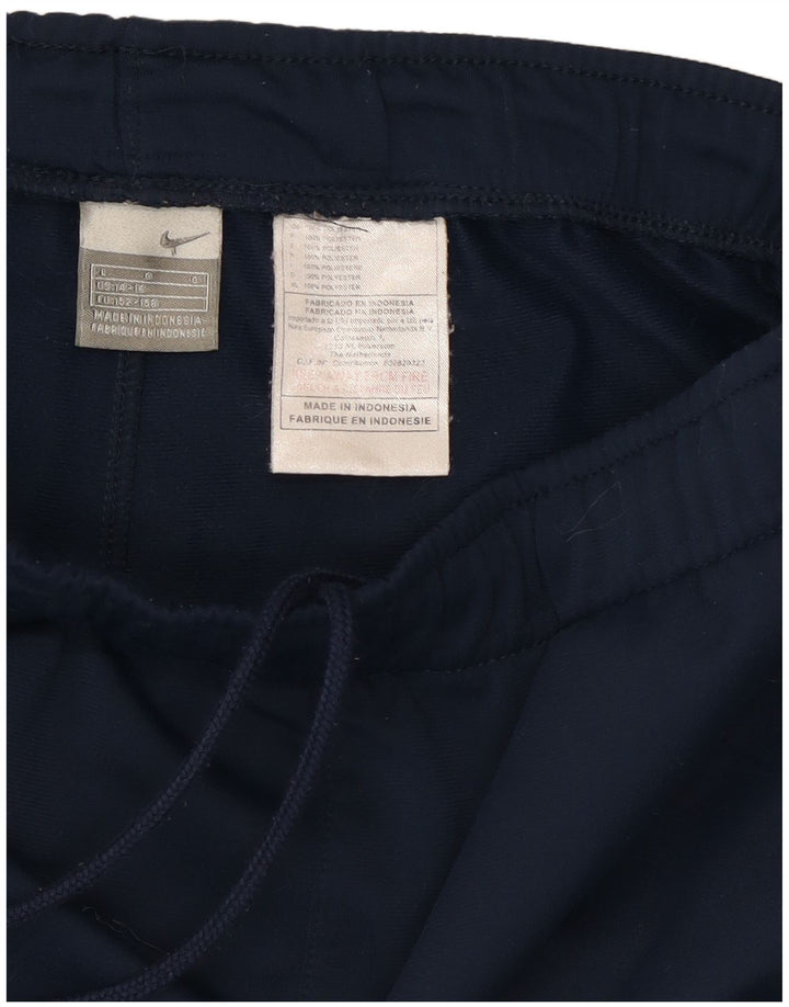 Pantaloni da tuta Nike da ragazzo 12-13 anni Large in poliestere blu navy