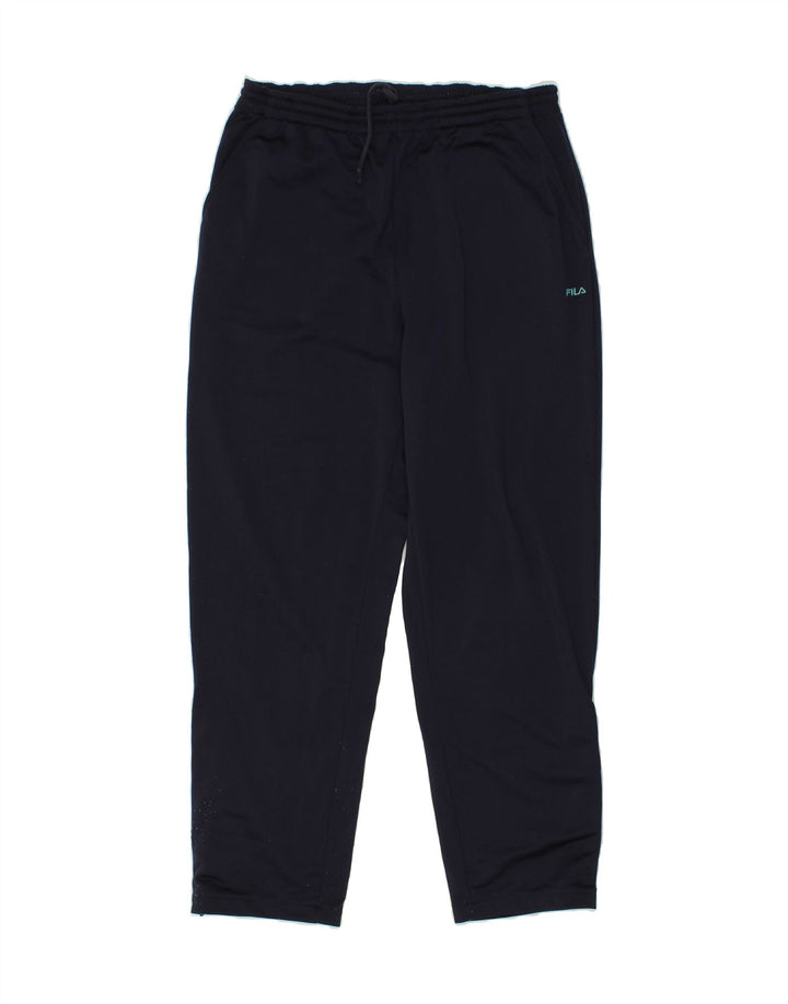 FILA Mens Tracksuit Trousers EU 48 Medium Navy Blue Polyester Vintage Fila and Second-Hand Fila from Messina Hembry 