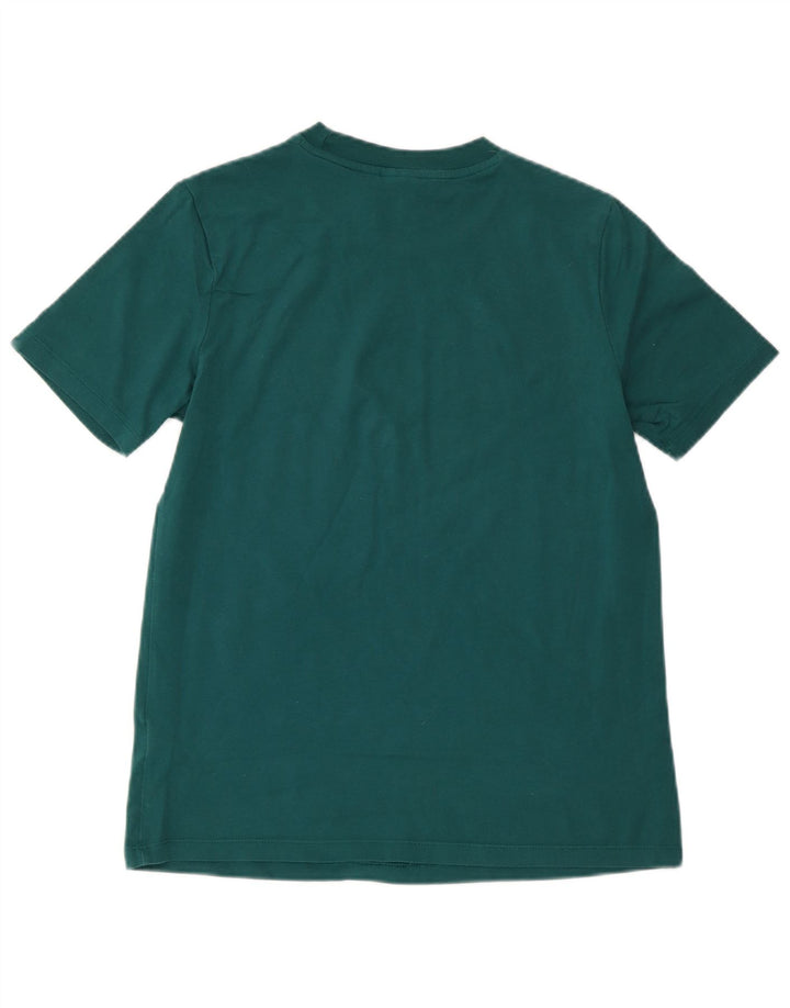 T-shirt grafica da donna ADIDAS Top UK 12 cotone verde medio