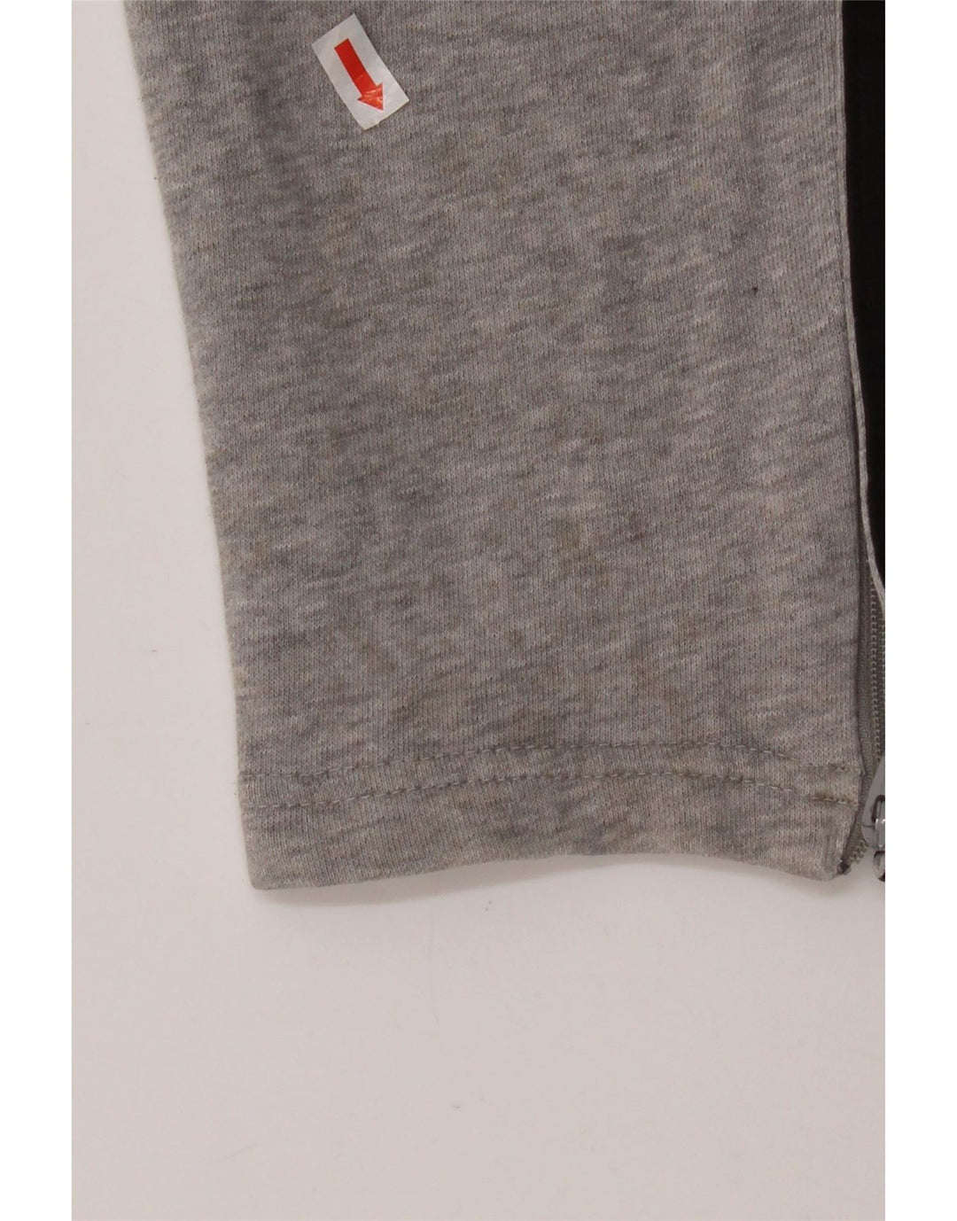 Pantaloni da tuta da uomo Adidas in cotone grigio medio