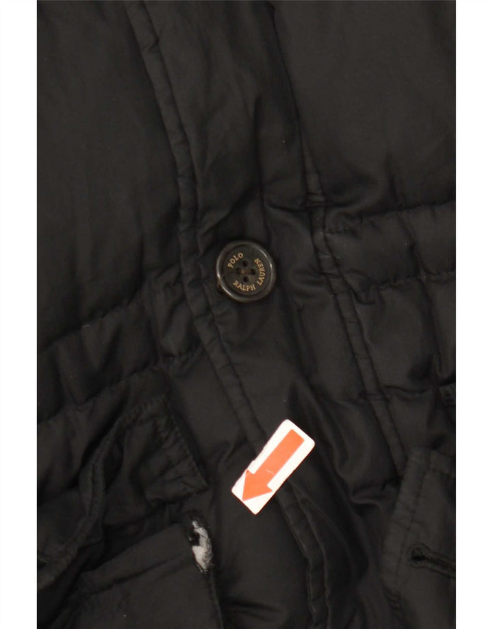 Polo Ralph Lauren Cappotto imbottito per ragazzi 8-9 anni Medio Nero Poliestere