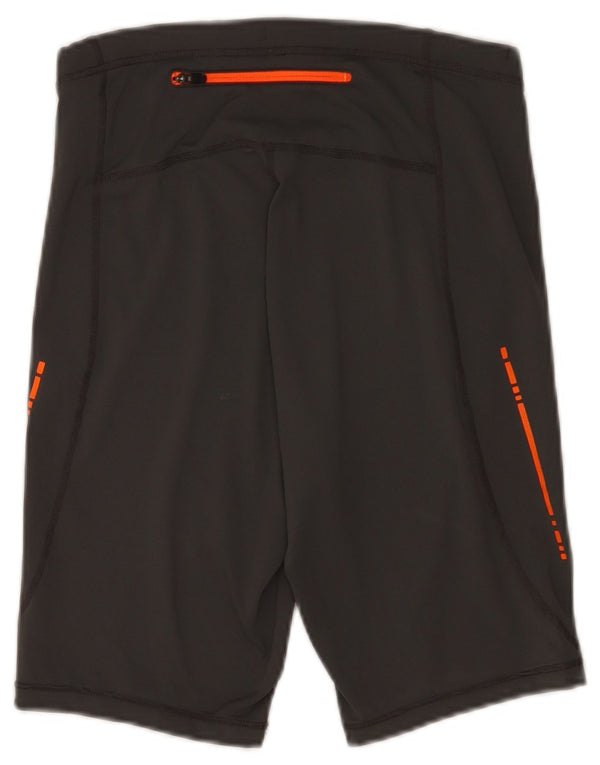 Pantaloncini sportivi Asics Motion Dry da donna UK 12 Sport in poliestere grigio medio