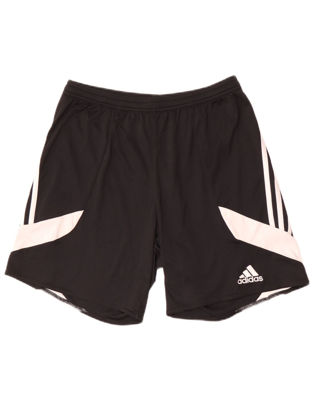 Pantaloncini sportivi Adidas Climalite da uomo, poliestere color block medio nero