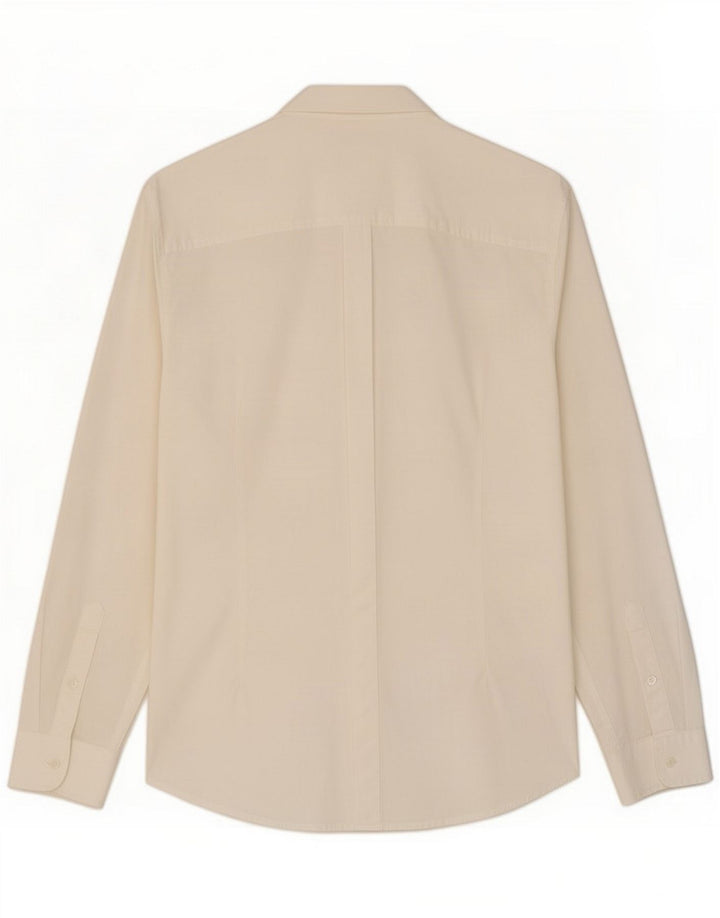 Camicia da uomo Iceberg XL in cotone bianco Classic