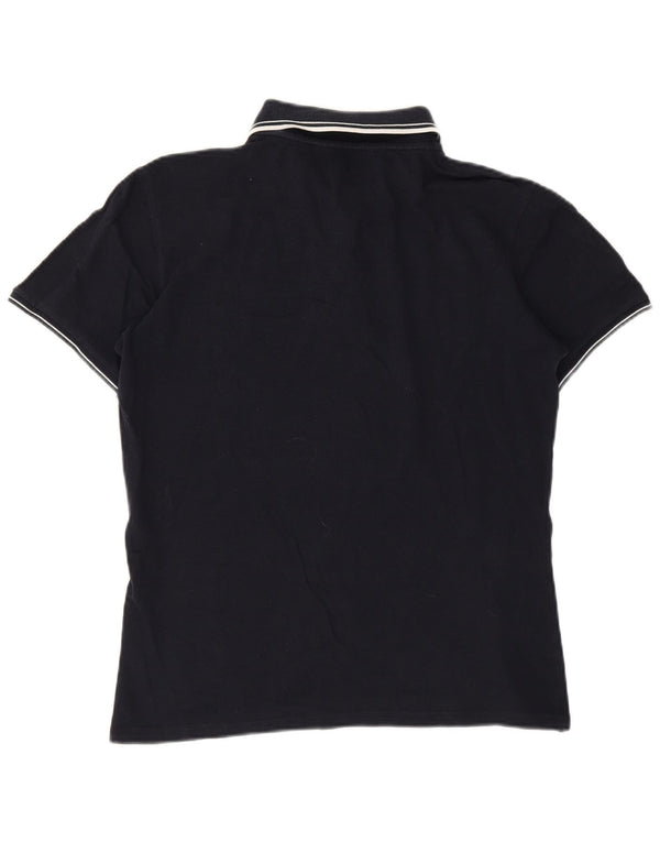 Polo Kappa Uomo Large in cotone Blu Navy