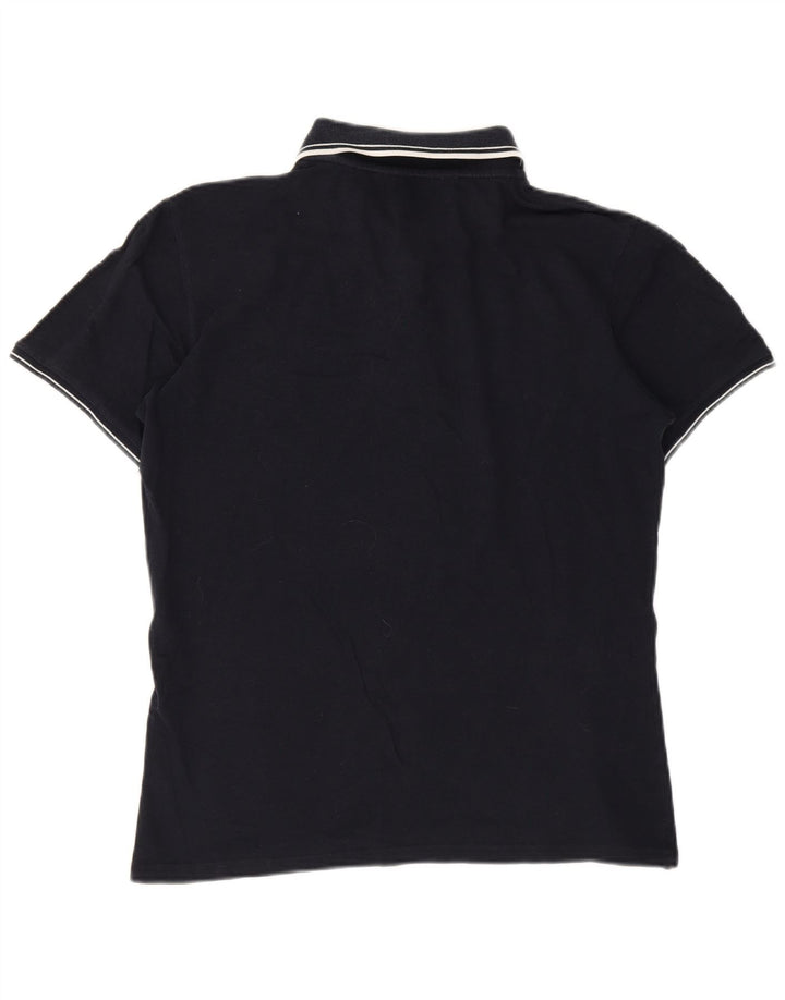 Polo Kappa Uomo Large in cotone Blu Navy