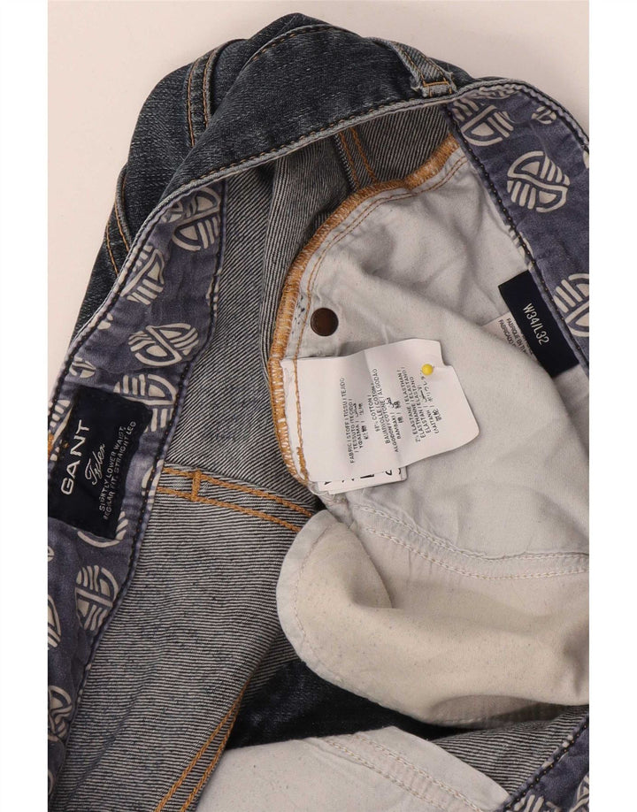 Jeans dritti regolari da uomo Gant W34 L32 cotone blu