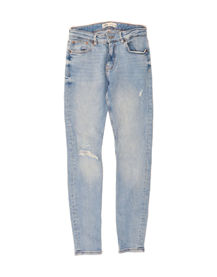 ZARA Womens Slim Jeans EU 38 Small W28 L29 Blue Vintage Zara and Second-Hand Zara from Messina Hembry 