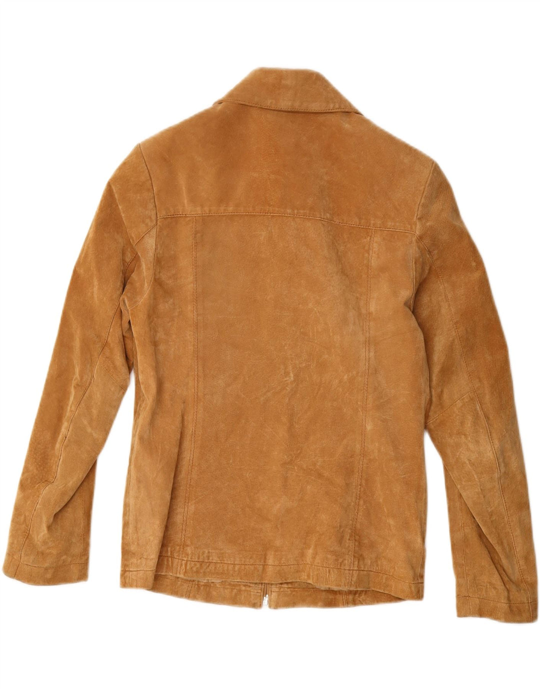 Giacca Pelle Scamosciata Donna Privilegi IT 44 Pelle Beige Medio