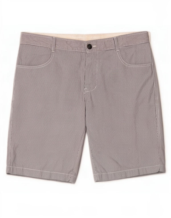 Pantaloncini casual da uomo Benetton IT 48 Medium W38 Blu a righe
