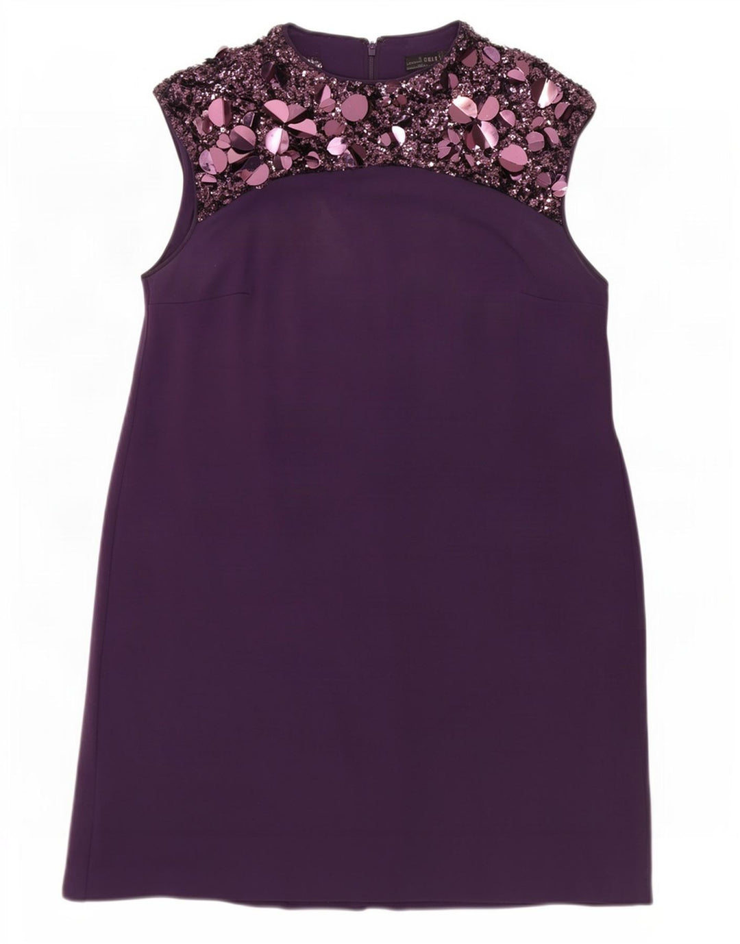 Abito basic senza maniche da donna Coast UK 12 Viscosa viola medio