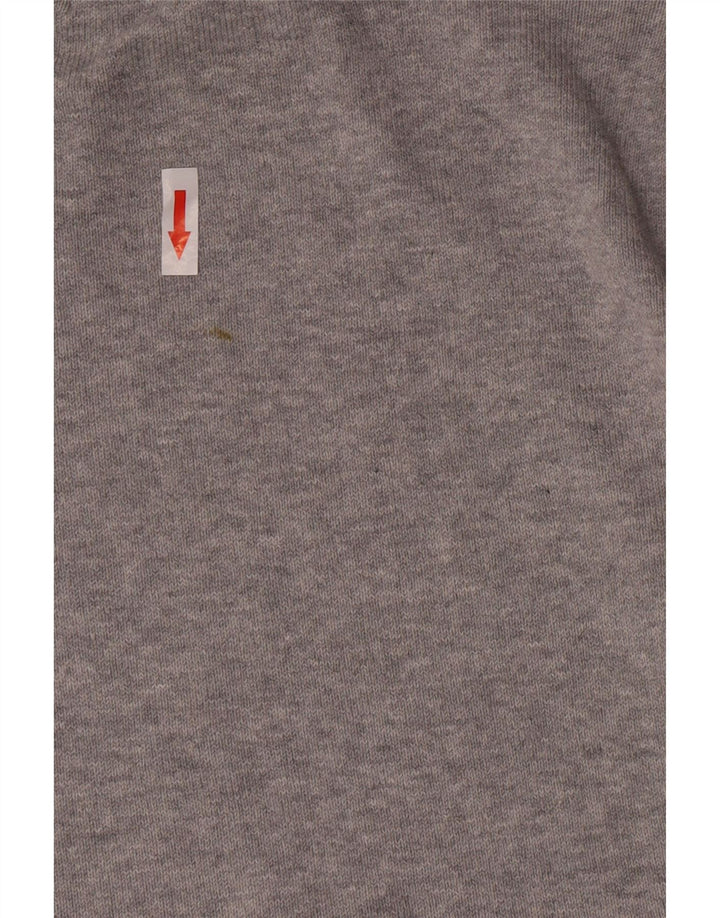 Maglione maglione collo alto da donna Zara UK 12 Grigio medio