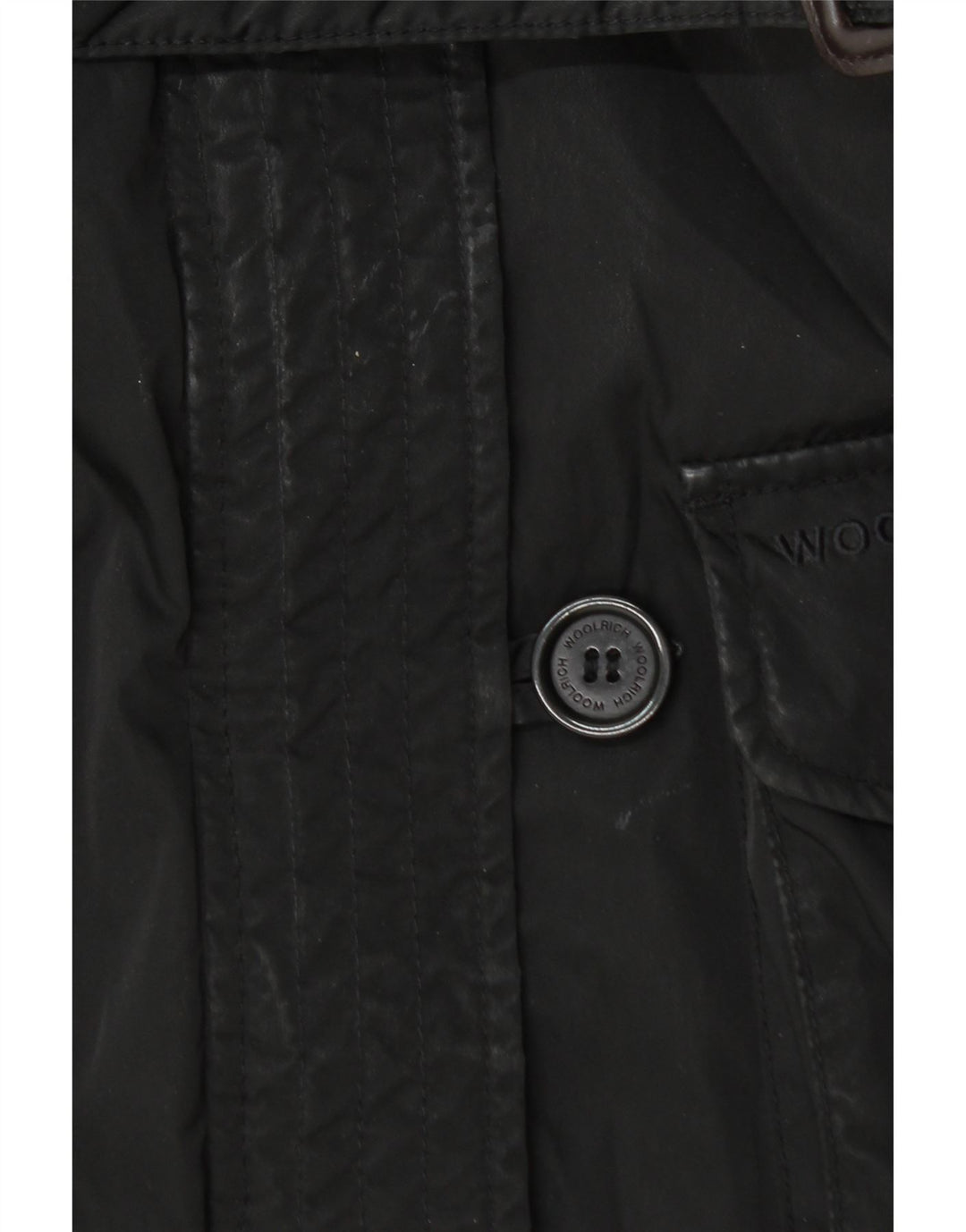 Giacca utility con cappuccio da donna Woolrich UK 14 poliestere nero medio