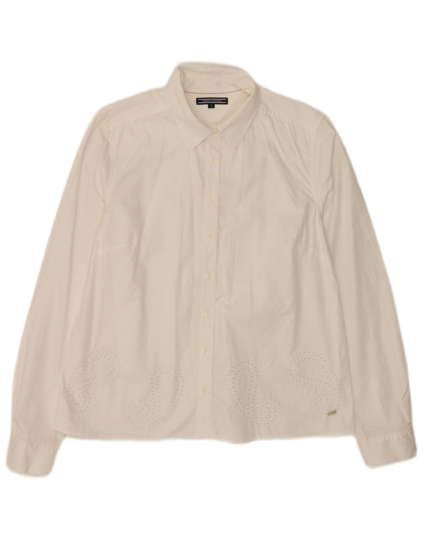 Camicia da donna Tommy Hilfiger US 8 bianca media
