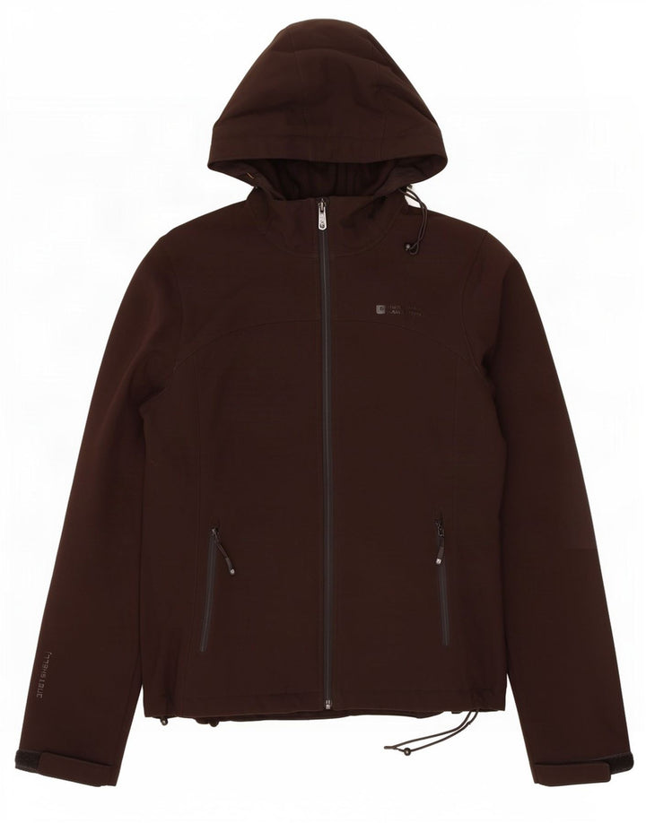 Giacca a vento con cappuccio da donna Mountain Warehouse UK 12 Marrone medio