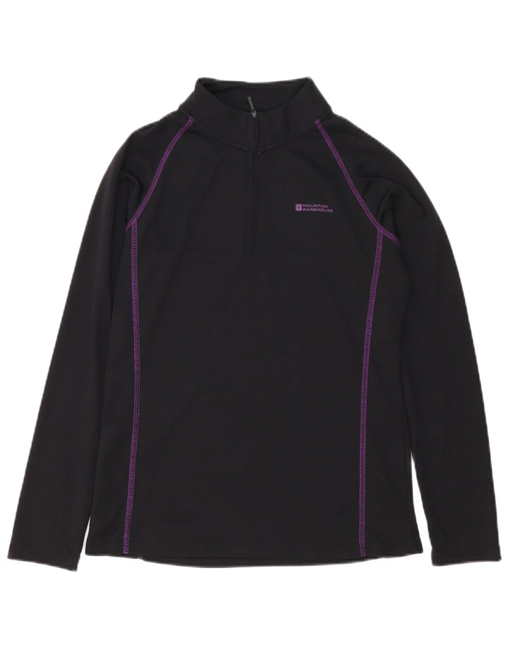 Top da ginnastica da donna Mountain Warehouse UK 10 Small Nero