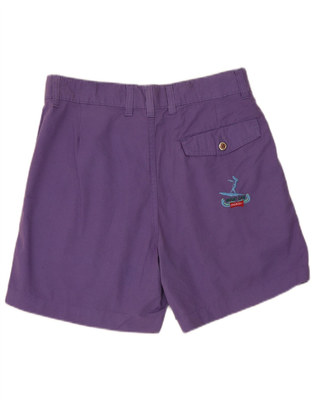 Pantaloncini chino con pegging da donna CARRERA W30 cotone viola medio